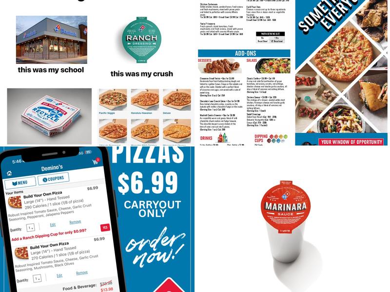 Domino's Pizza Menu