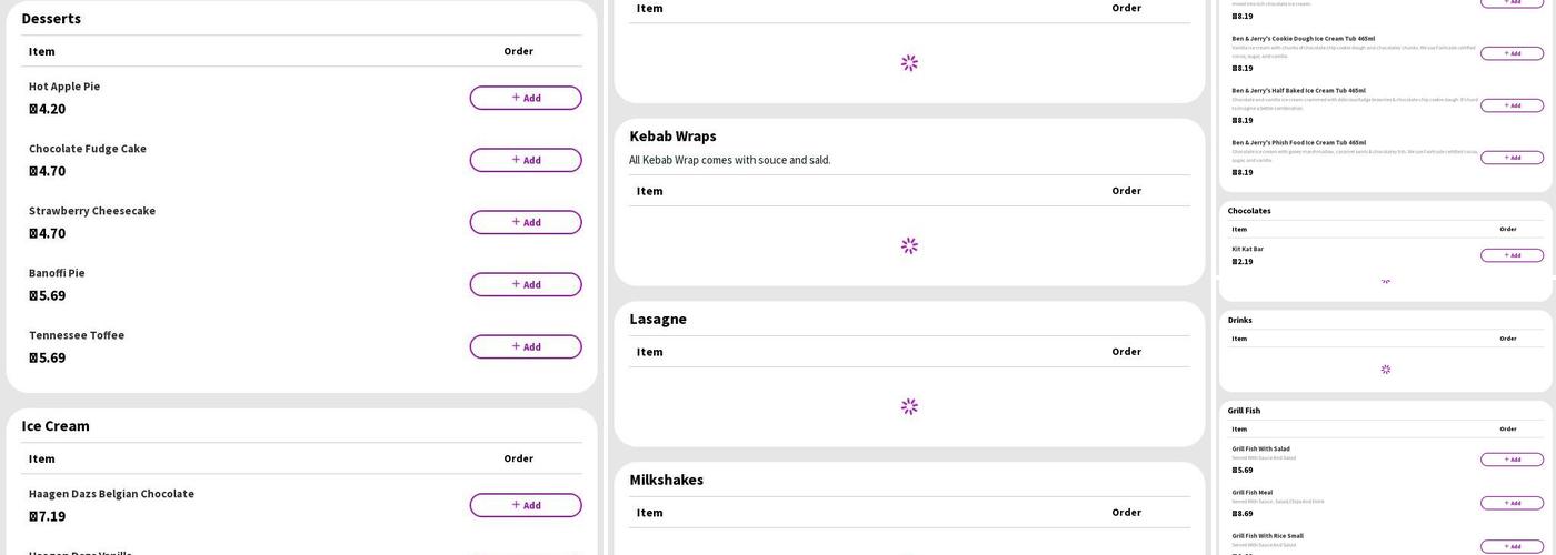 Best Kebabs & Pizza Menu