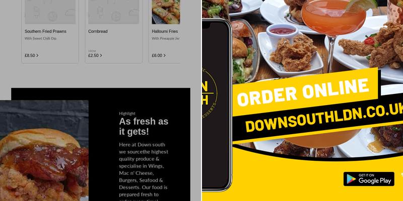 Down South LDN Kingston Menu