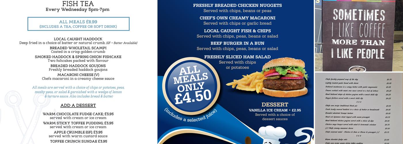 Weavers Bar & Lounge Menu