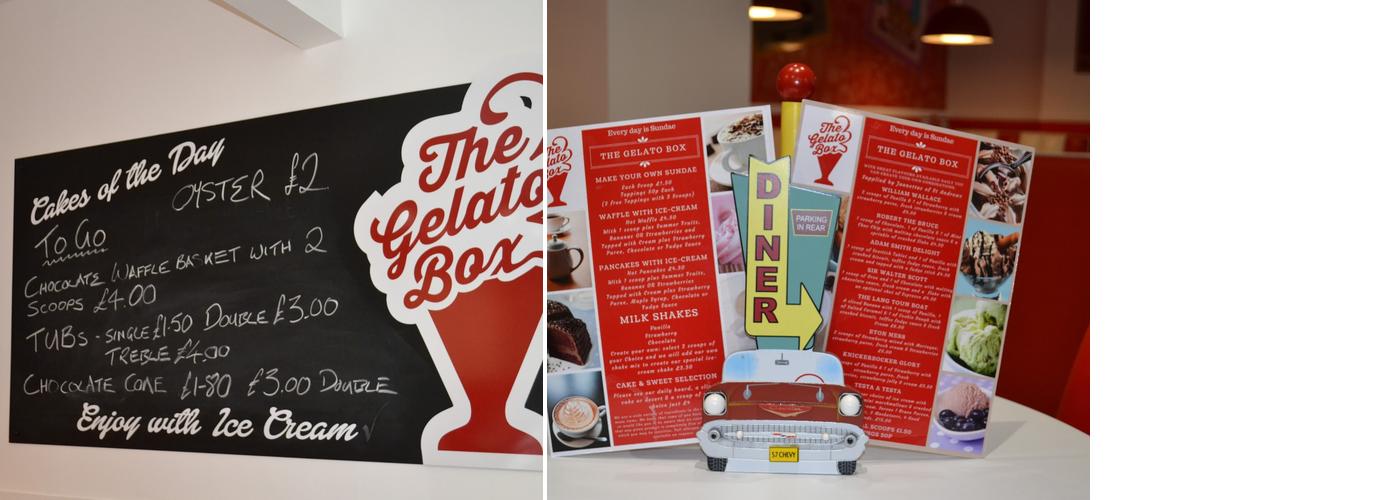 Cupcake Coffee Box Menu