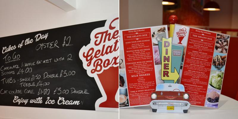 Cupcake Coffee Box Menu