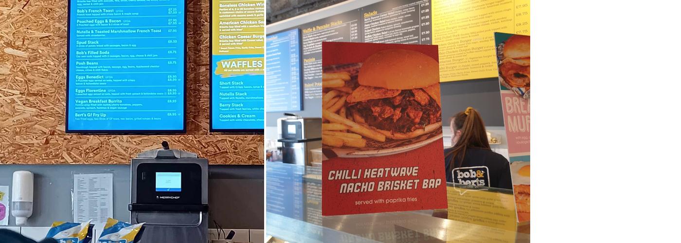 Bob & Berts Kirkcaldy Menu