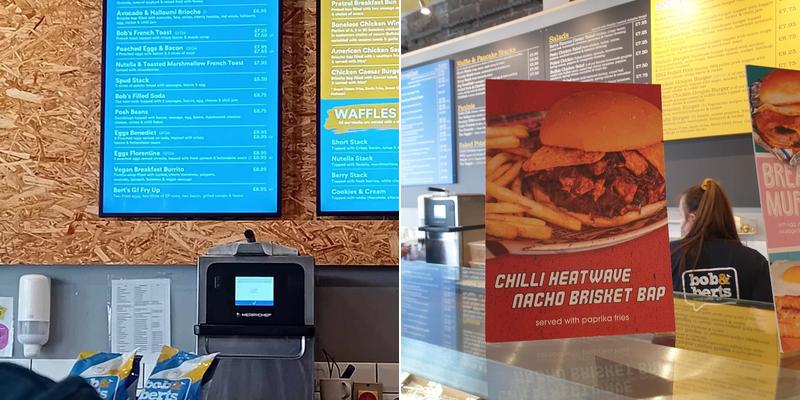 Bob & Berts Kirkcaldy Menu