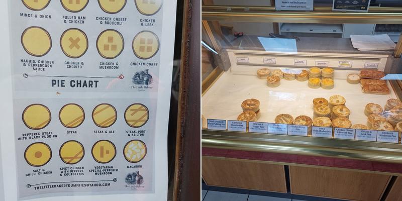 The Little Bakery Menu