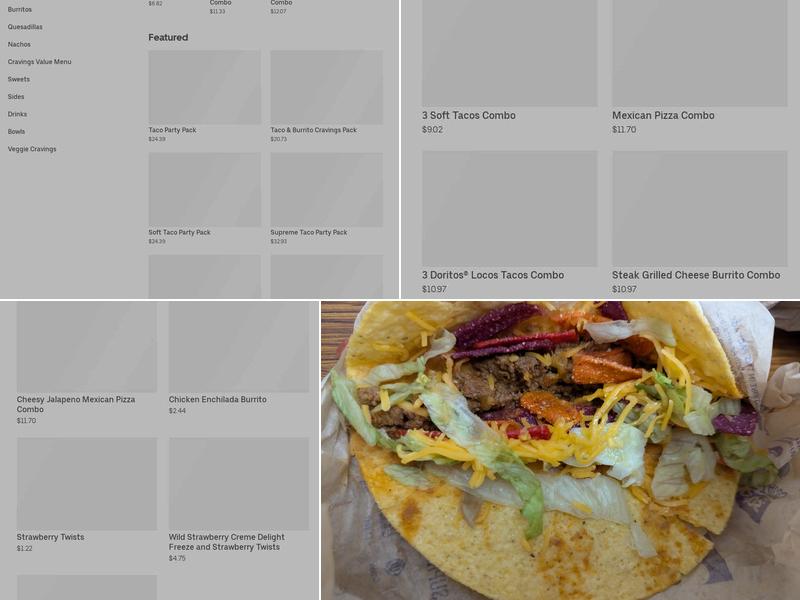 Taco Bell Menu
