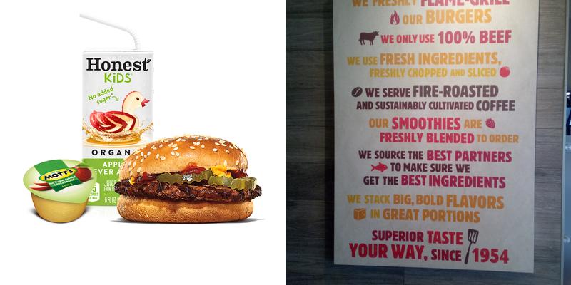 Burger King Menu
