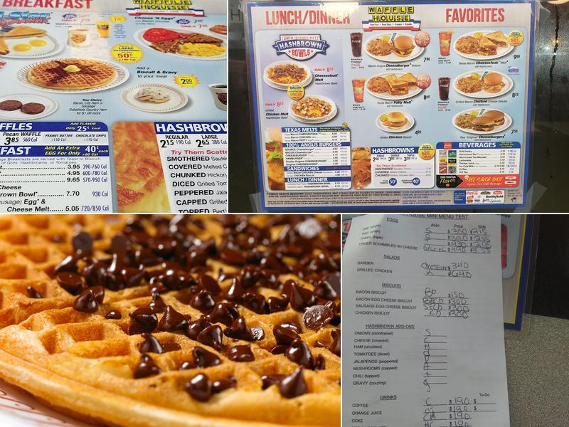 Waffle House Menu