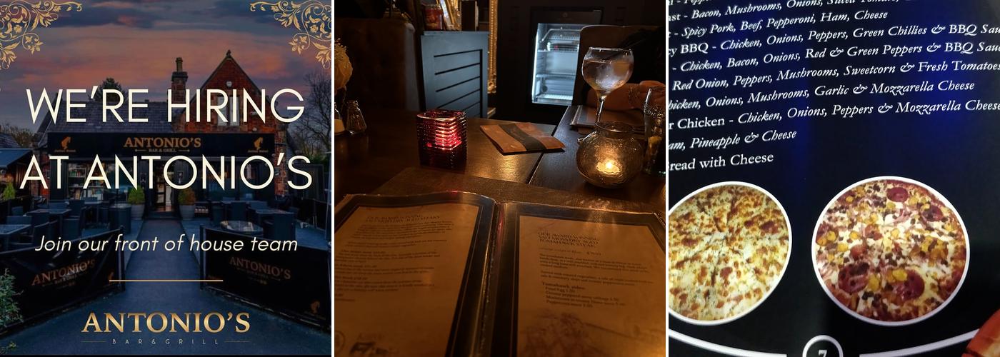 Antonio's Bar & Grill Menu