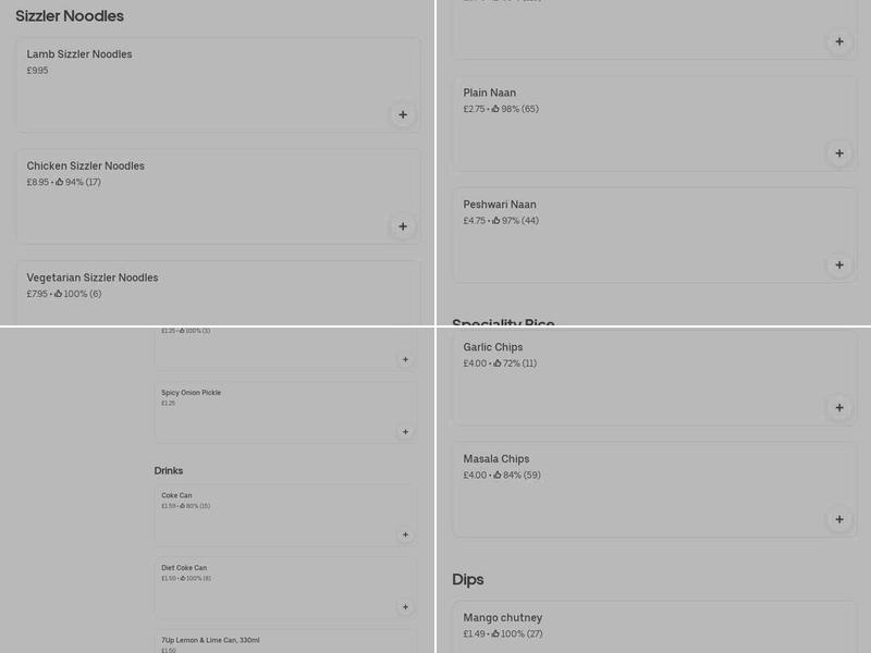 Supper By Sanah Menu