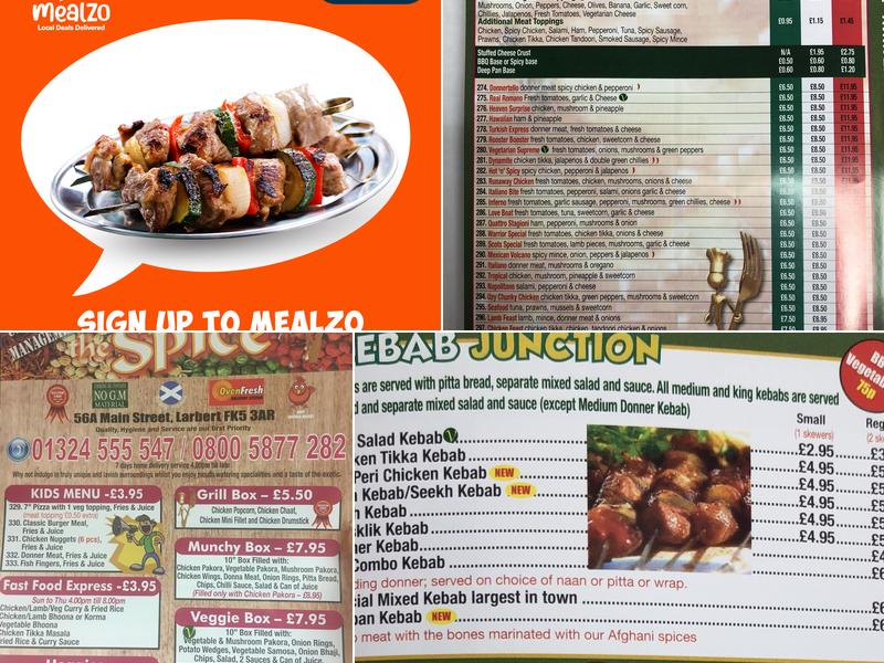 Twice The Spice Takeaway Menu