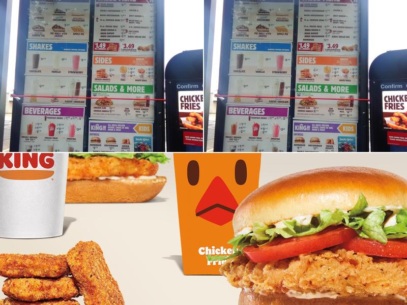 Burger King Menu
