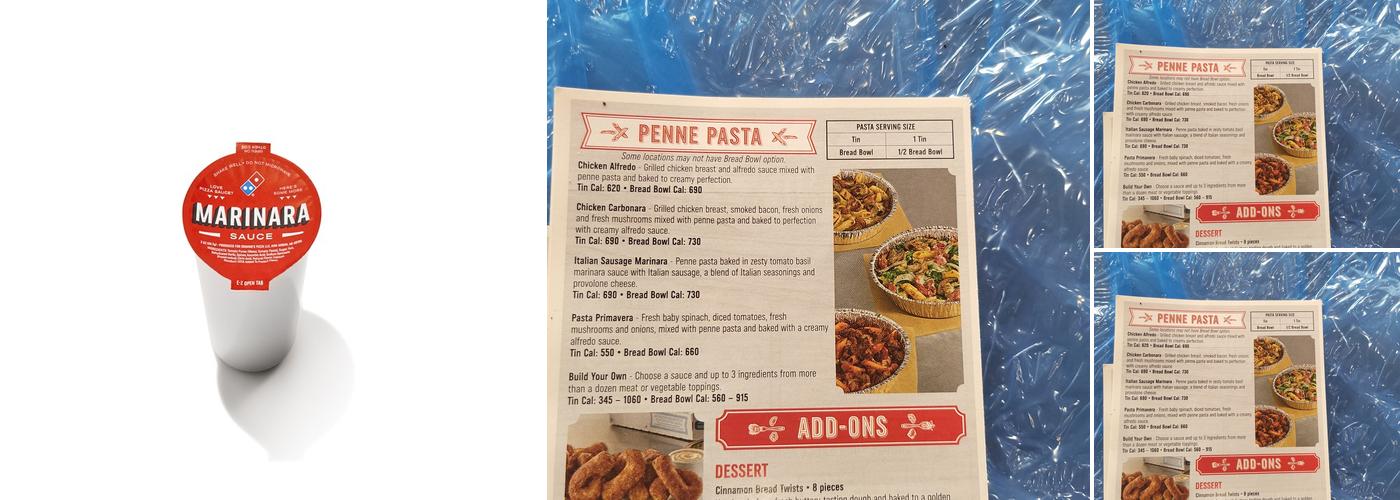 Domino's Pizza Menu