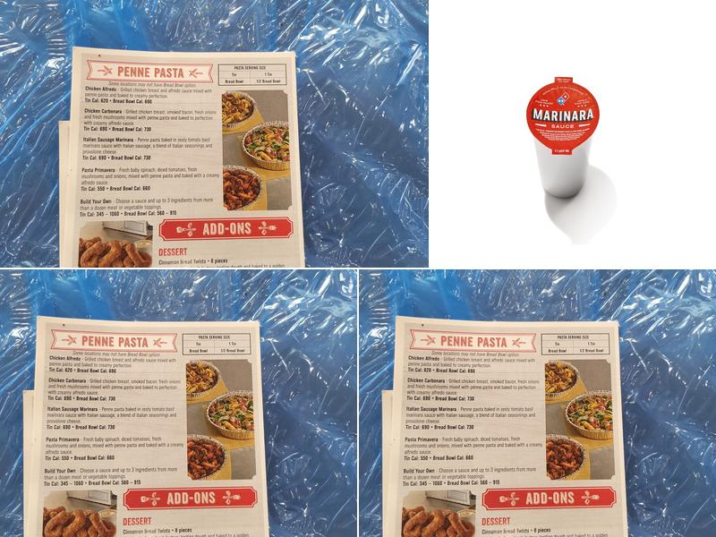 Domino's Pizza Menu