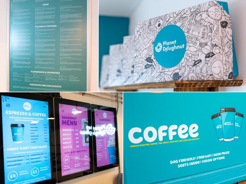 Planet Doughnut Telford Menu