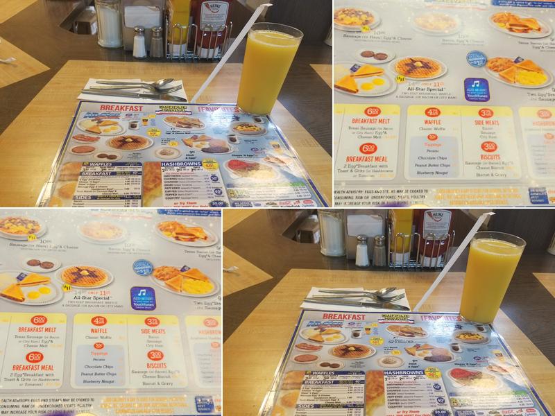 Waffle House Menu