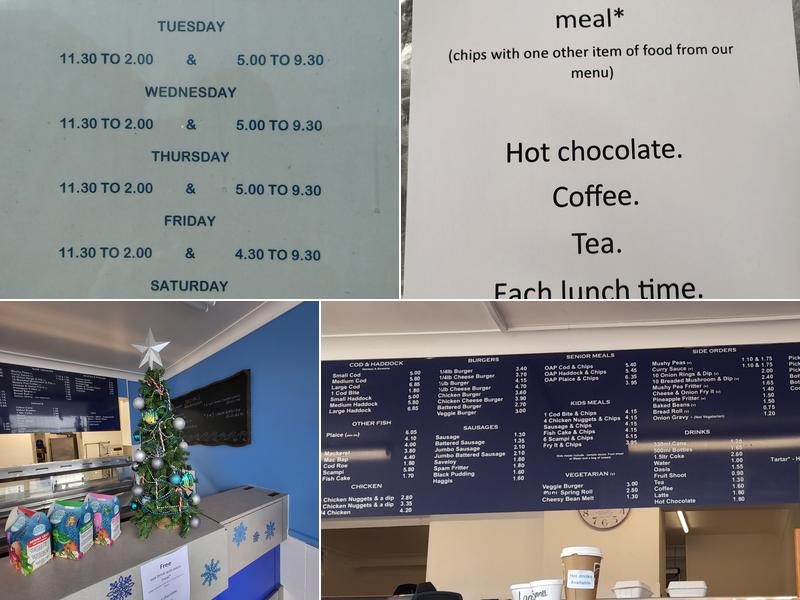 Lee-On-The-Solent Fish & Chippy Menu