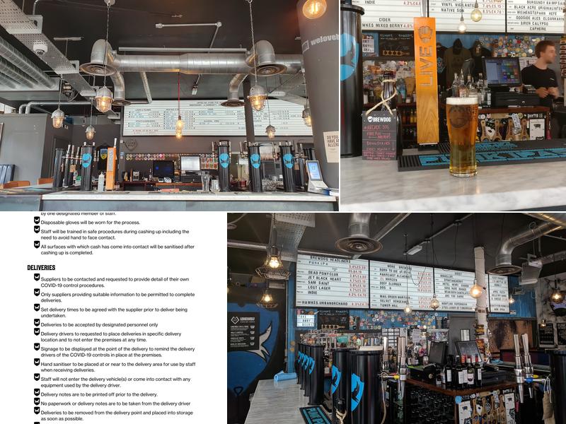 BrewDog North Street Leeds Menu
