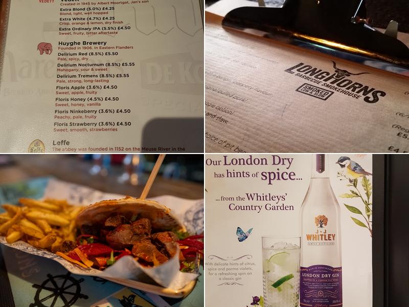 The Head of Steam Headingley Menu