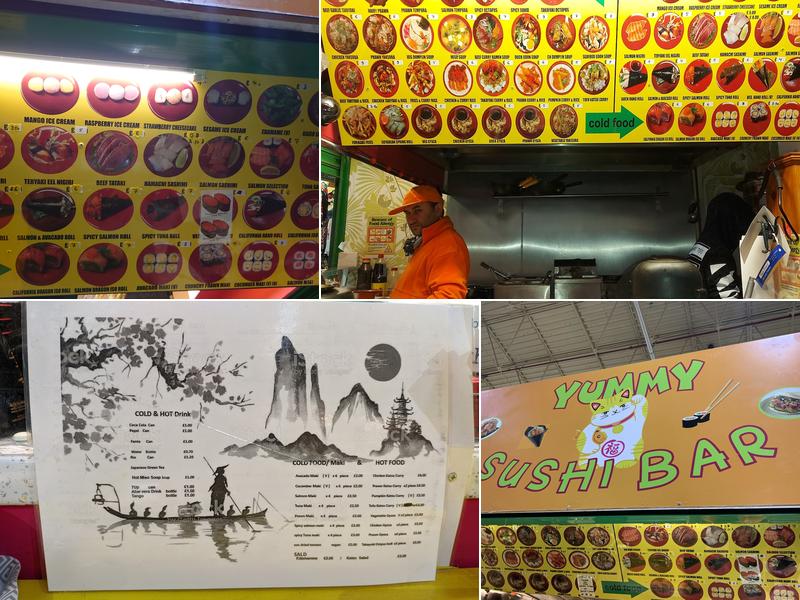 Yummy Sushi Bar Menu