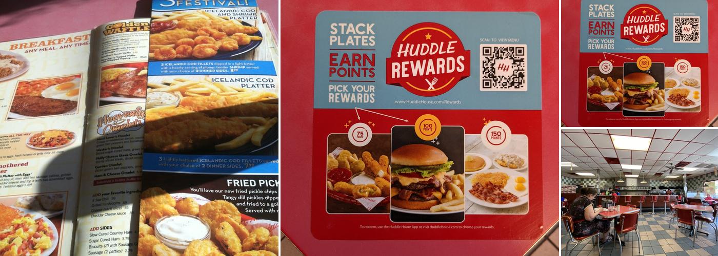 Huddle House Menu