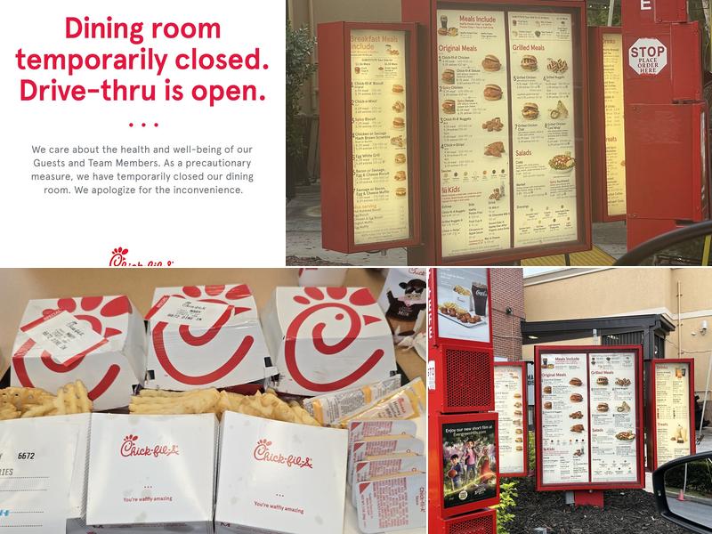 Chick-fil-A Menu