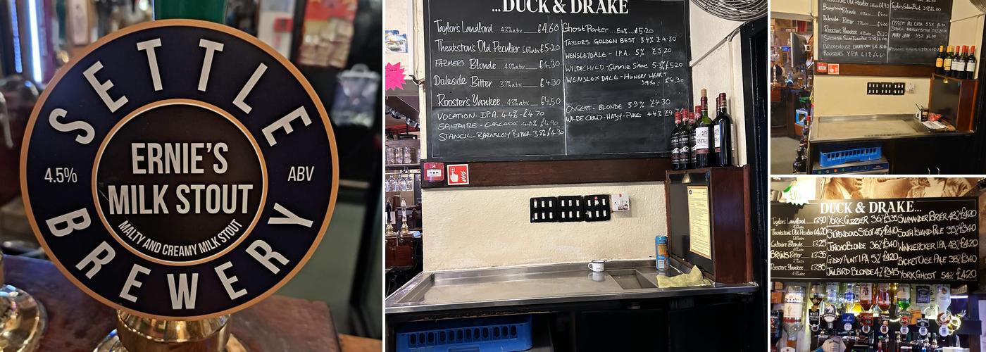 Duck & Drake Menu