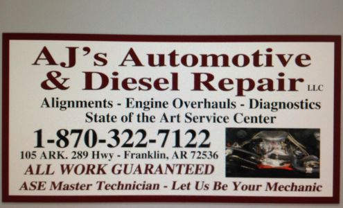 AJ'S Automotive & Diesel Repair, LLC Franklin