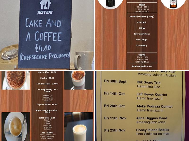 Lento Cafe & Bar Menu