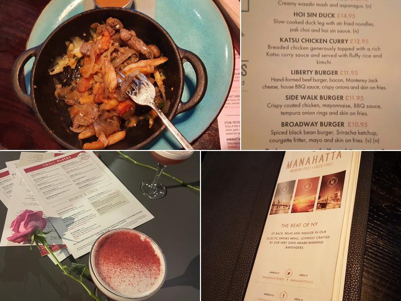 Manahatta Greek Street Menu