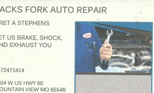Jacks Fork Auto Repair Mountain View