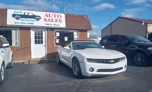 Mcgownd Jack Auto Sales Mountain Grove