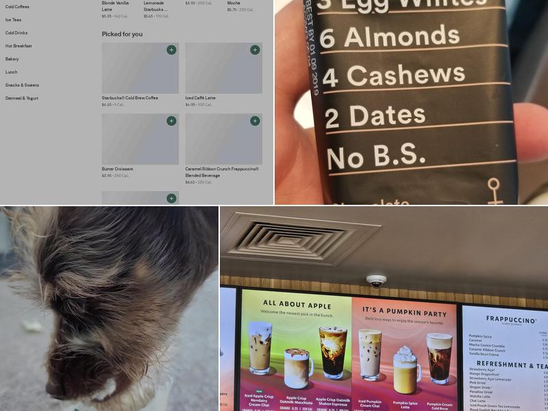 Starbucks Menu