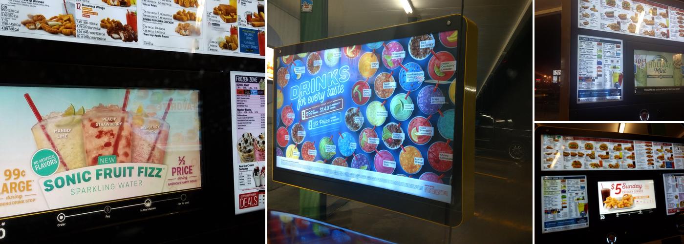 Sonic Drive-In Menu