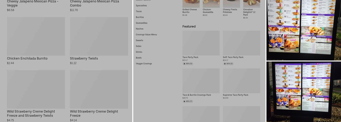 Taco Bell Menu