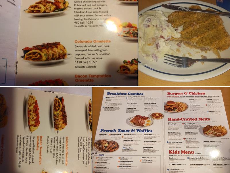 IHOP Menu