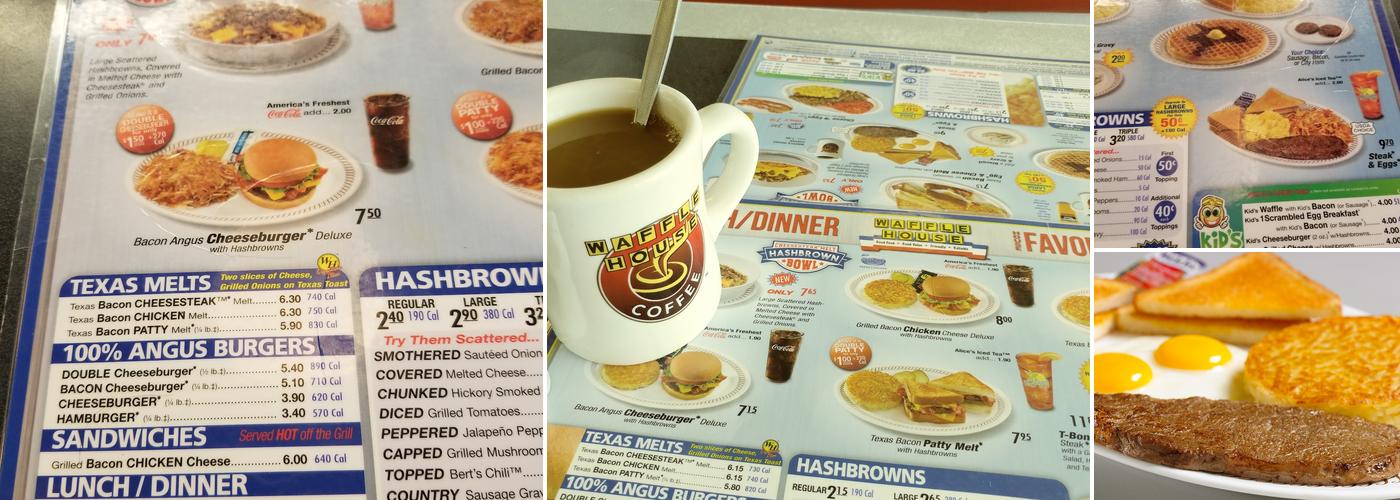 Waffle House Menu