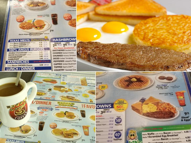 Waffle House Menu