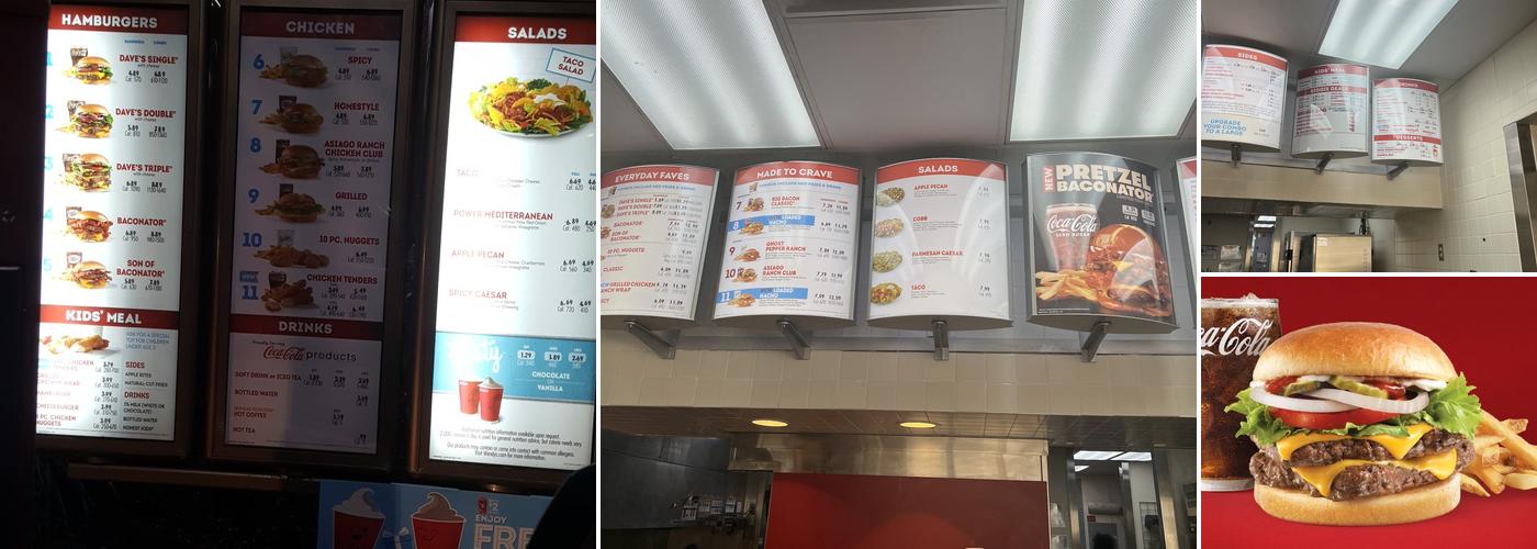 Wendy's Menu