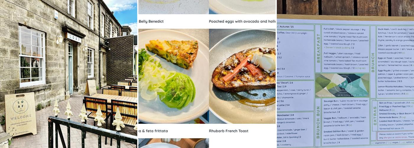 Loaf Far Headingley Menu