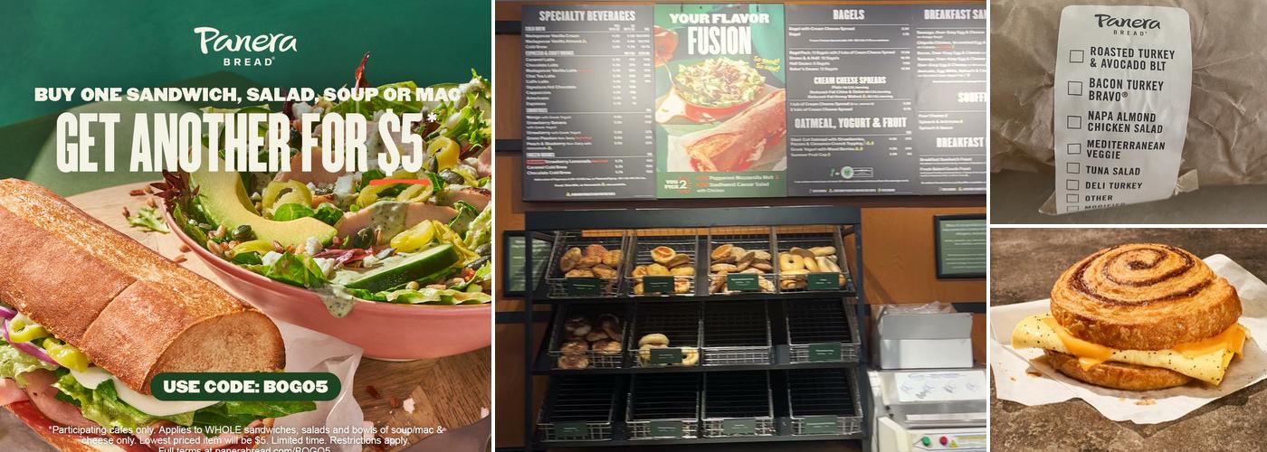 Panera Bread Menu