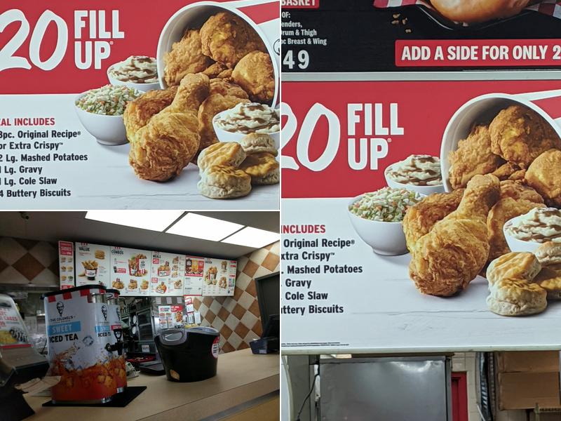 KFC Menu