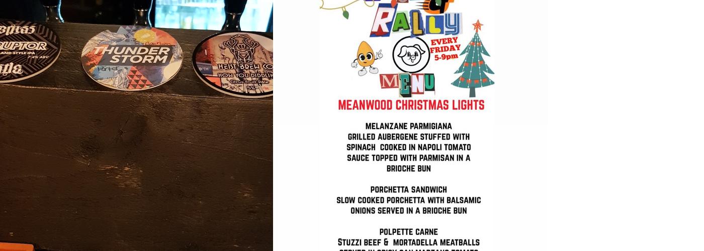 Boot & Rally Menu