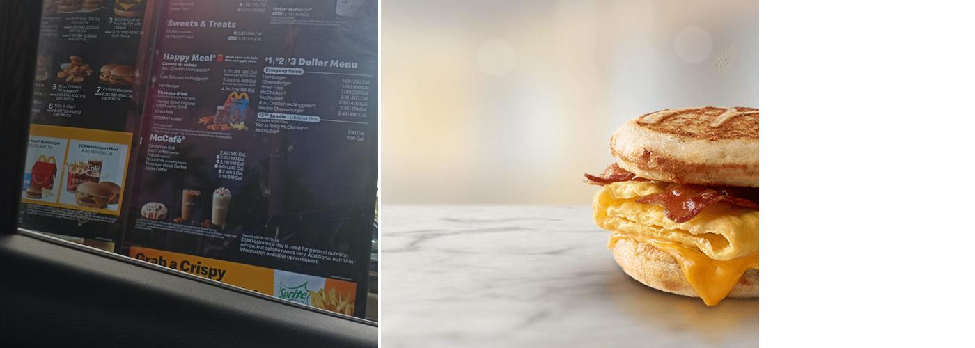 McDonald's Menu