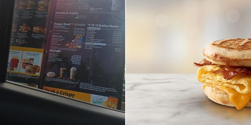 McDonald's Menu