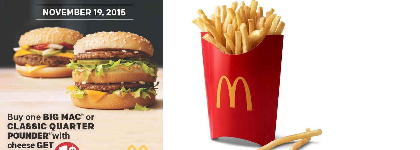 McDonald's Menu