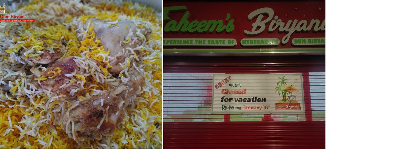 Faheems Hyderabadi Dum Biryani