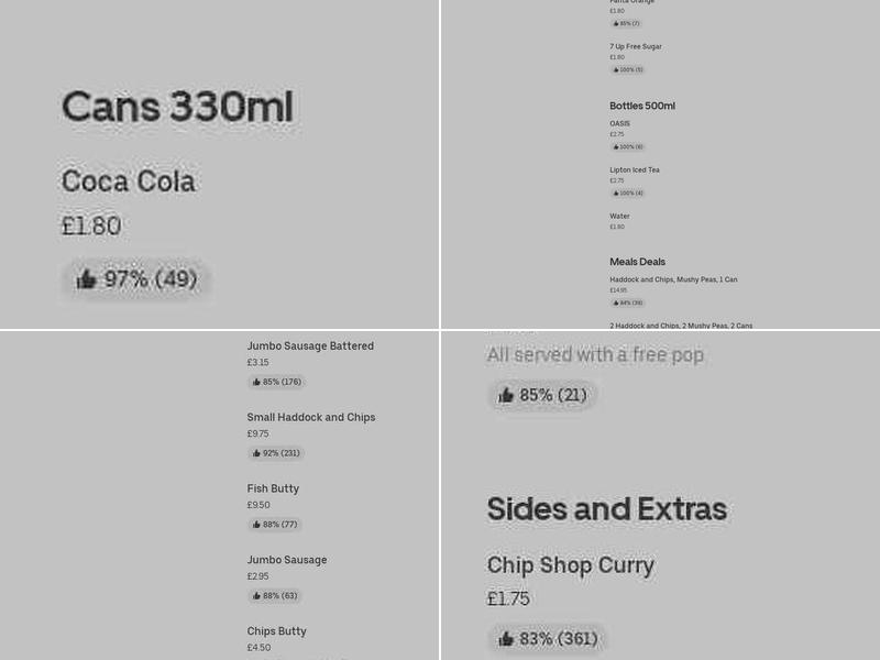 Graveleys White Rose Menu