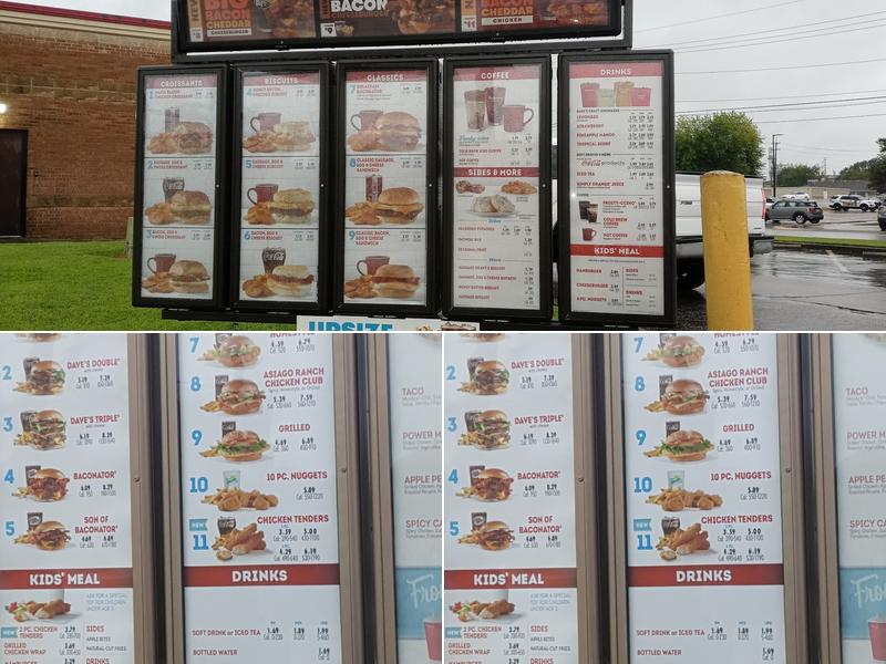 Wendy's Menu