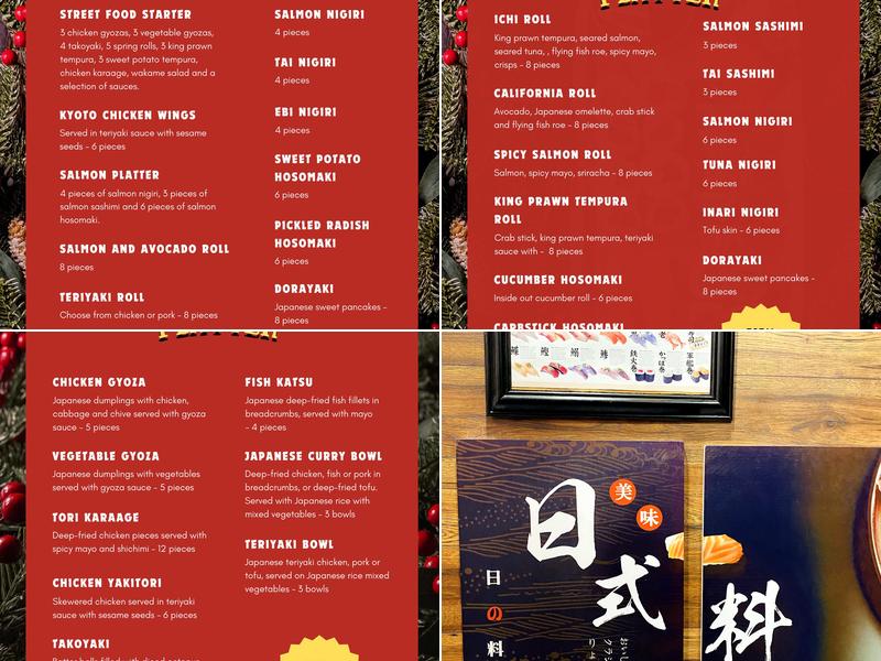 Ichi Sushi Menu